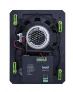 LR6 BT-A Loud Audio Caixa acústica de embutir retangular ativa 2 vias 6" Borderless