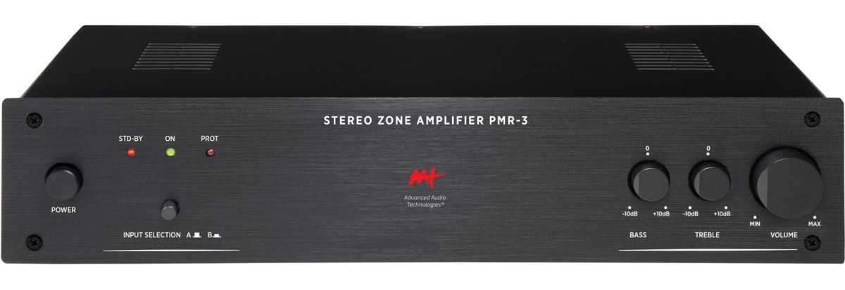 PMR-3 AAT Amplificador estéreo 200W RMS com controle de volume 