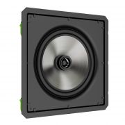 SQ8-BL Loud Audio Caixa acústica de embutir quadrada 2 vias 8" Borderless